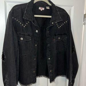 Levi’s Studded Jean Jacket